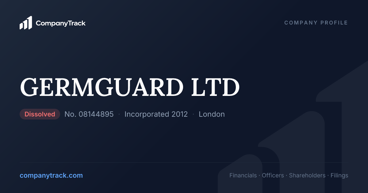 GERMGUARD LTD - Profile & Financials